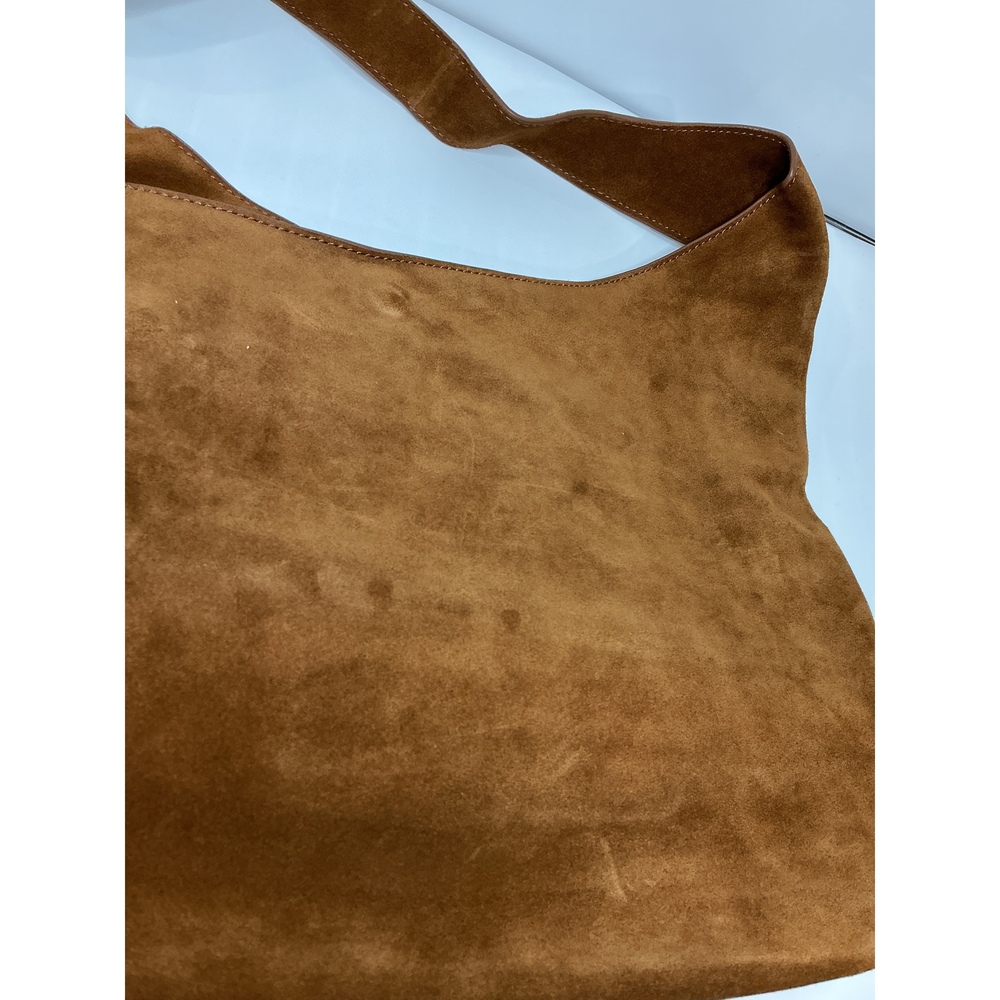 Italian Suede Slouchy Shoulder Bag - Picture 3 of 3